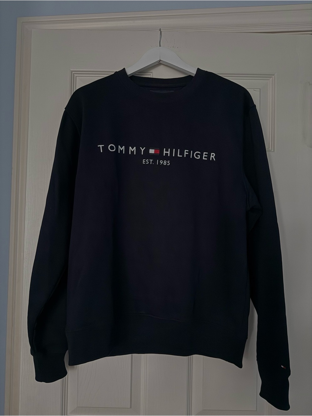 Tommy Hilfiger Navy XL Crewneck Sweater
